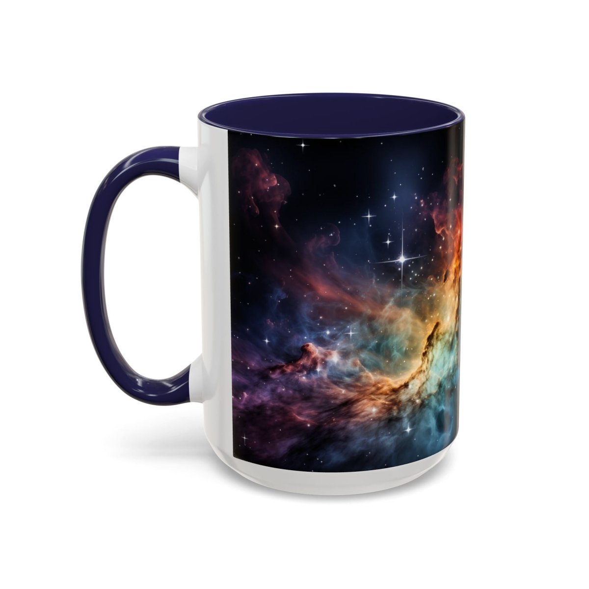 Nebula Space Coffee Mug, 15oz - Elegant Deer