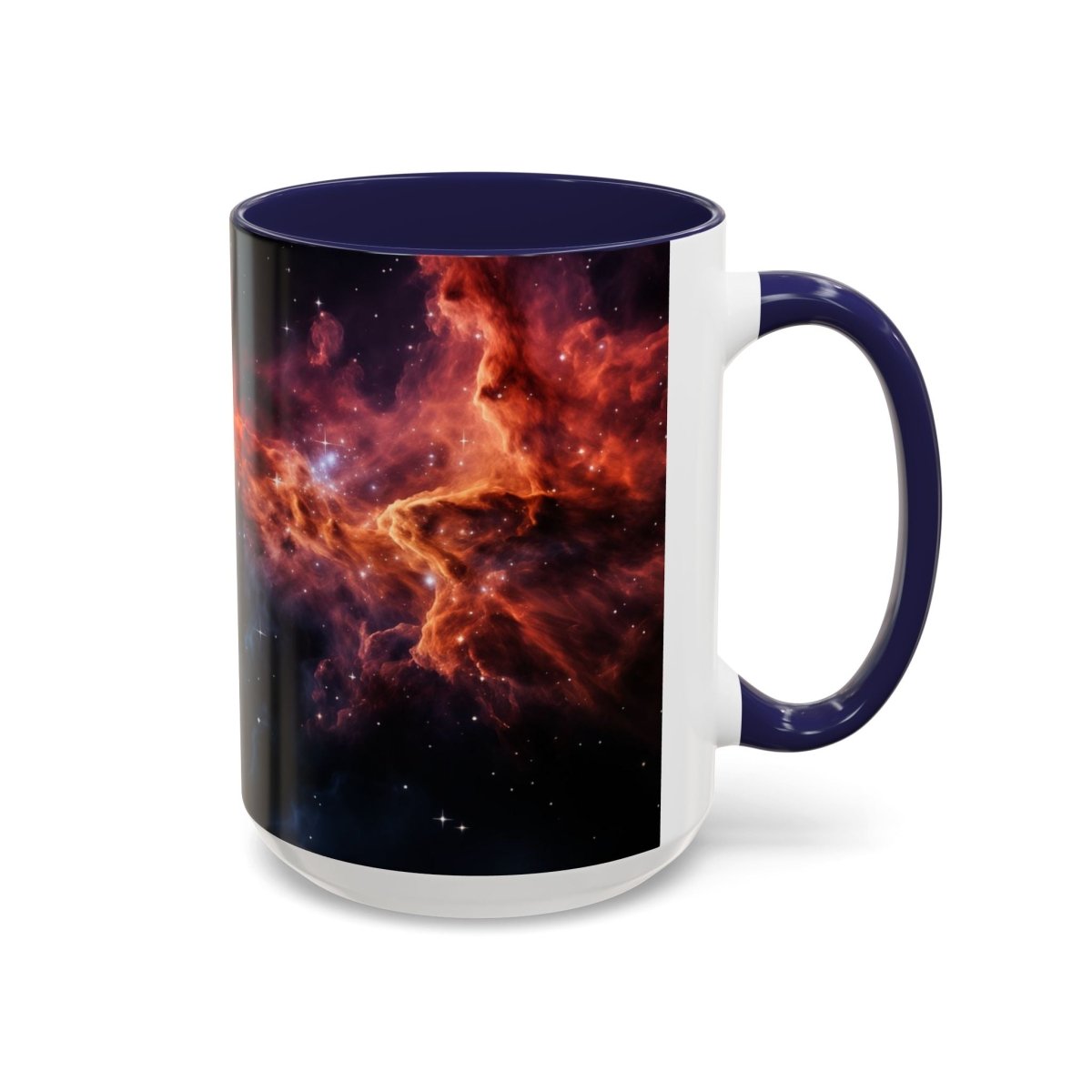 Nebula Space Coffee Mug, 15oz - Elegant Deer