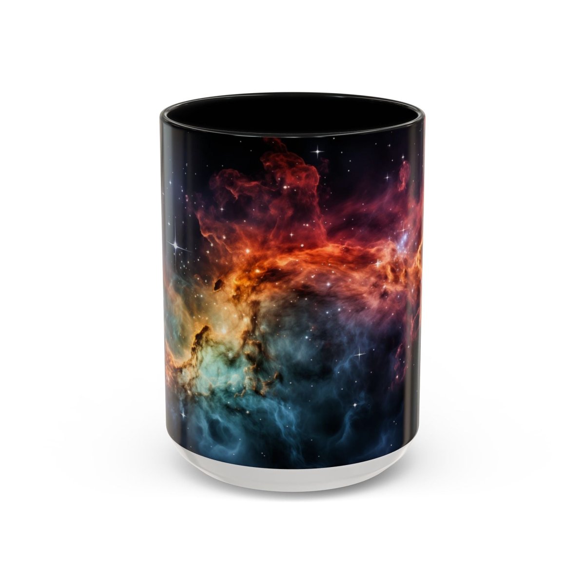 Nebula Space Coffee Mug, 15oz - Elegant Deer