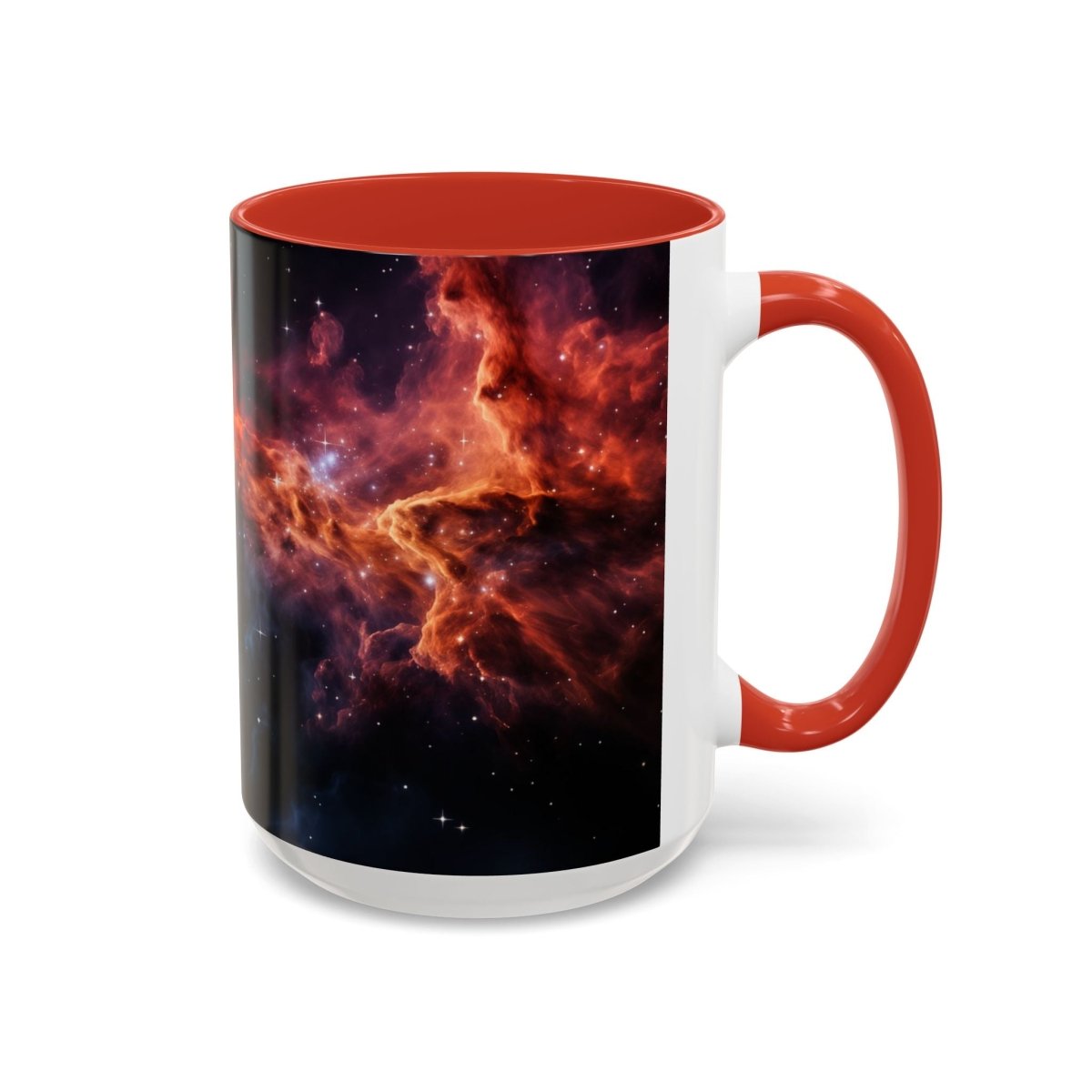 Nebula Space Coffee Mug, 15oz - Elegant Deer
