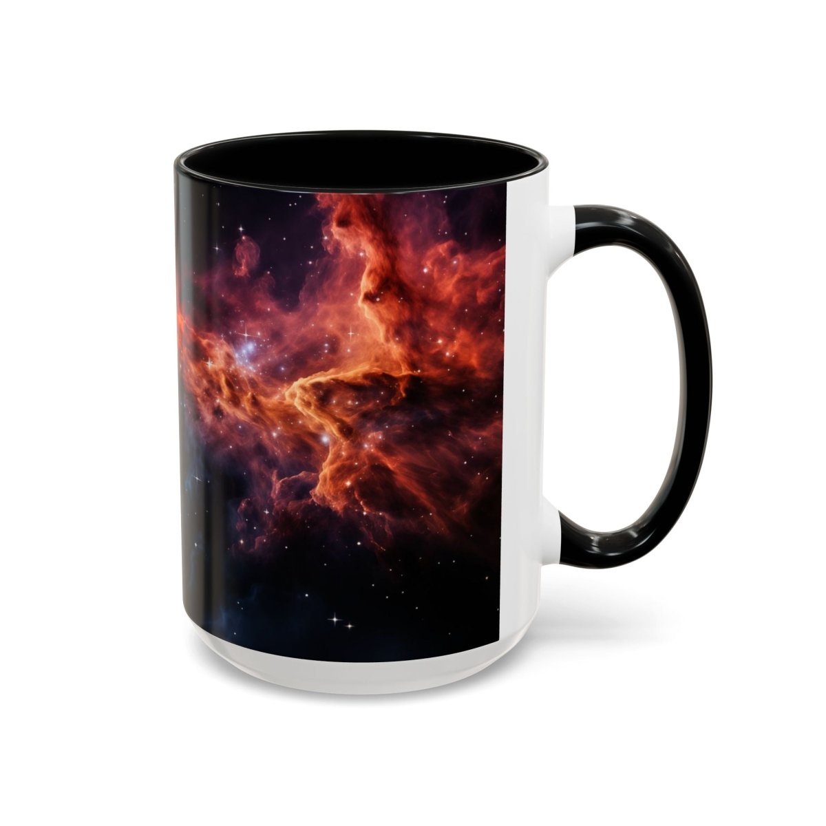 Nebula Space Coffee Mug, 15oz - Elegant Deer