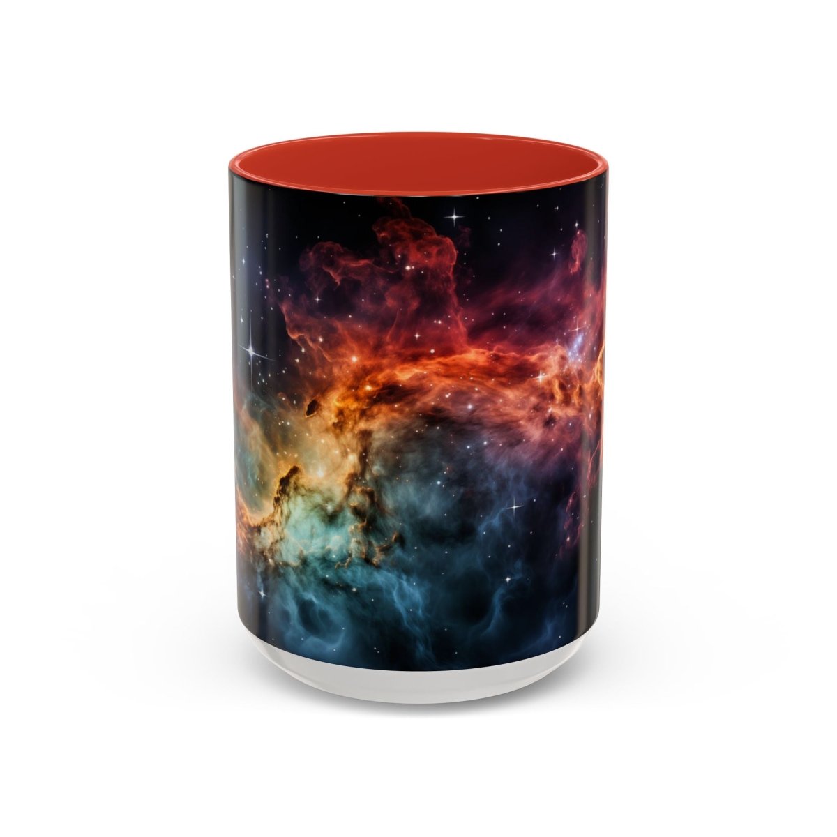 Nebula Space Coffee Mug, 15oz - Elegant Deer