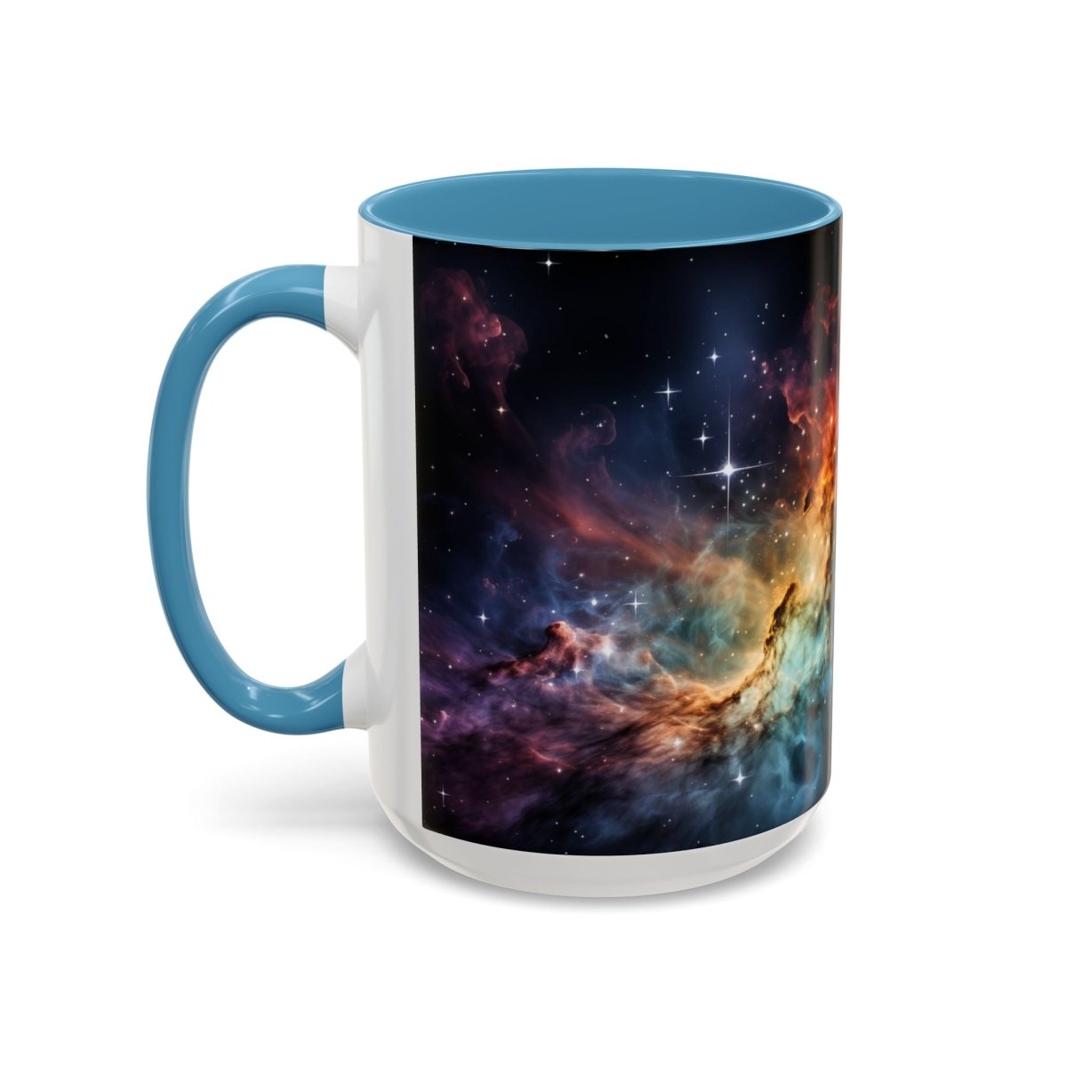 Nebula Space Coffee Mug, 15oz - Elegant Deer