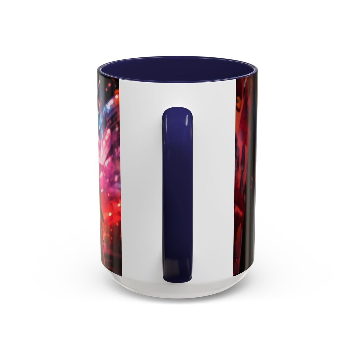 Neon Zari Kiss Coffee Mug, 15oz - Elegant Deer