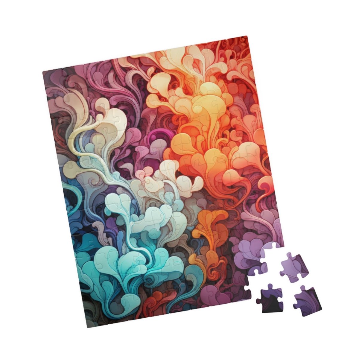 Peaceful Flow To Everywhere Jigsaw Puzzle - Elegant Deer