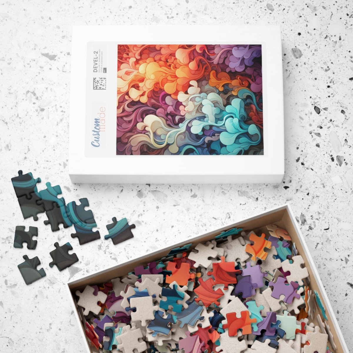 Peaceful Flow To Everywhere Jigsaw Puzzle - Elegant Deer