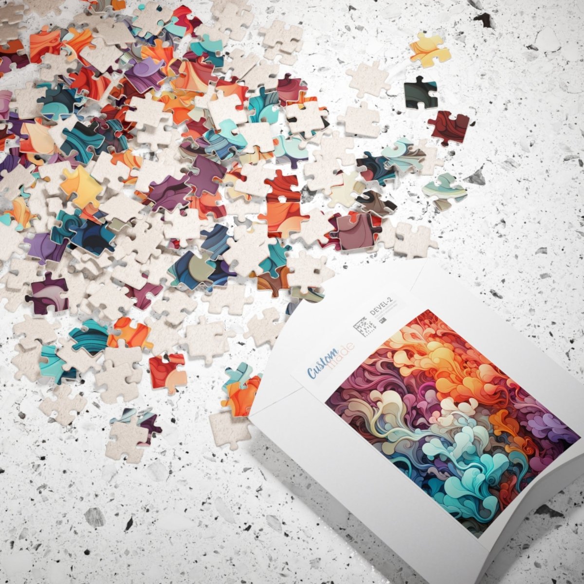 Peaceful Flow To Everywhere Jigsaw Puzzle - Elegant Deer
