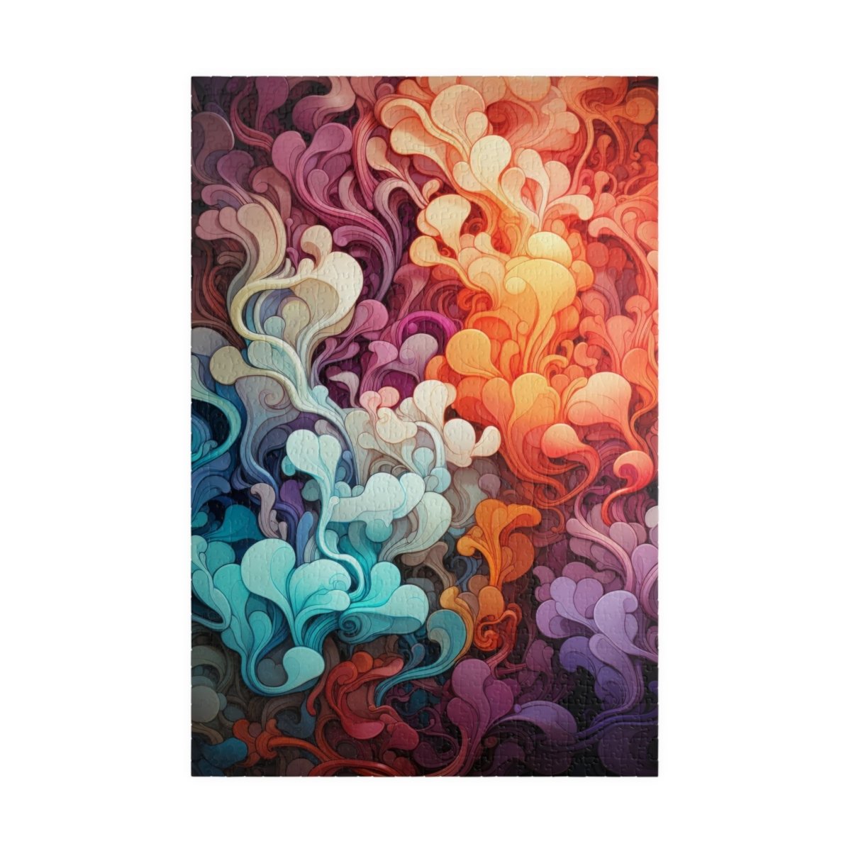 Peaceful Flow To Everywhere Jigsaw Puzzle - Elegant Deer