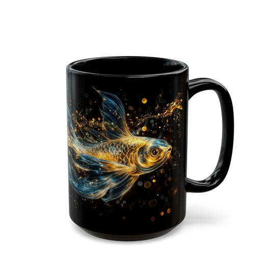♓ Pisces Zodiac Mug ✨ - Mystical Water Energy - Elegant Deer