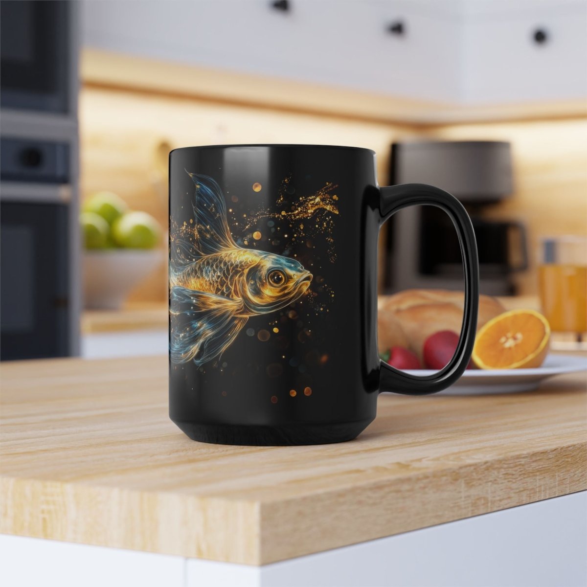 ♓ Pisces Zodiac Mug ✨ - Mystical Water Energy - Elegant Deer