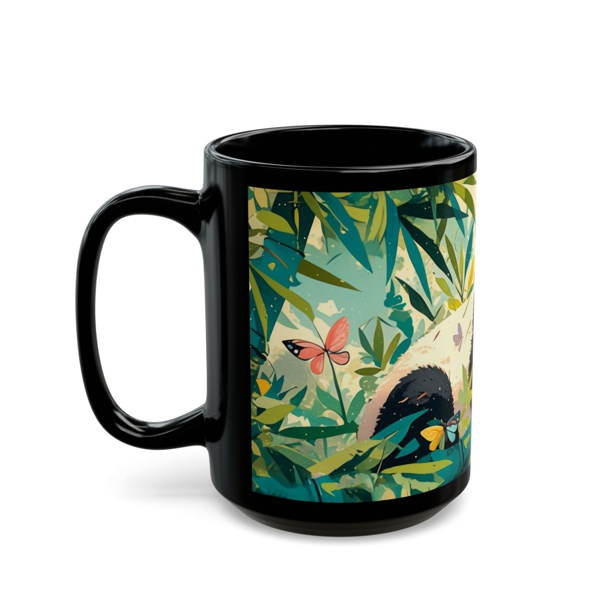 Playful Panda Mug – Too Lazy to Care - 15oz - Elegant Deer