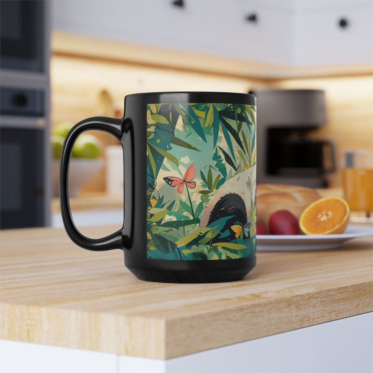 Playful Panda Mug – Too Lazy to Care - 15oz - Elegant Deer
