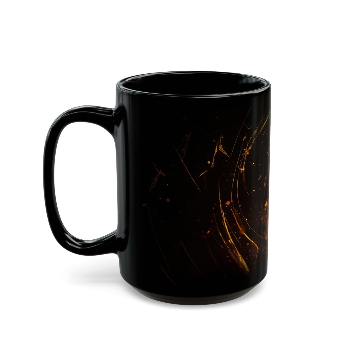 🔥 Scorpion’s Fury – Mystical Golden Glow Mug 🦂✨ - Elegant Deer