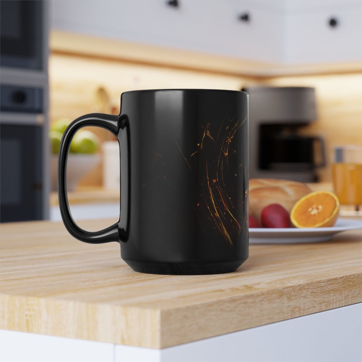 🔥 Scorpion’s Fury – Mystical Golden Glow Mug 🦂✨ - Elegant Deer
