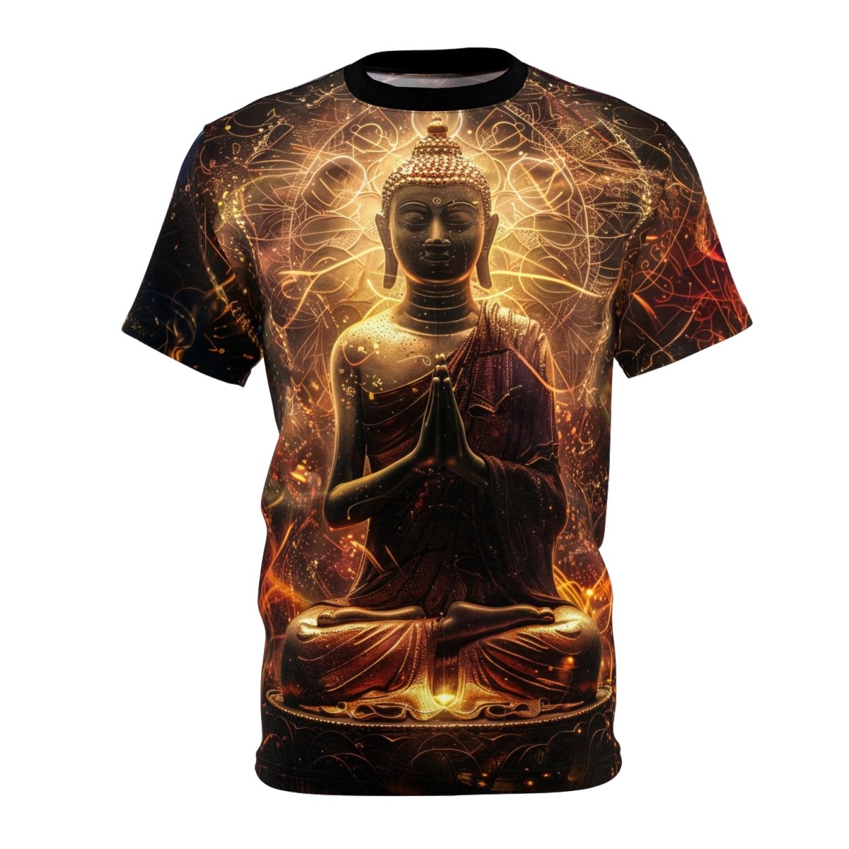 Serenity and Radiance T-Shirt (AOP) - Elegant Deer
