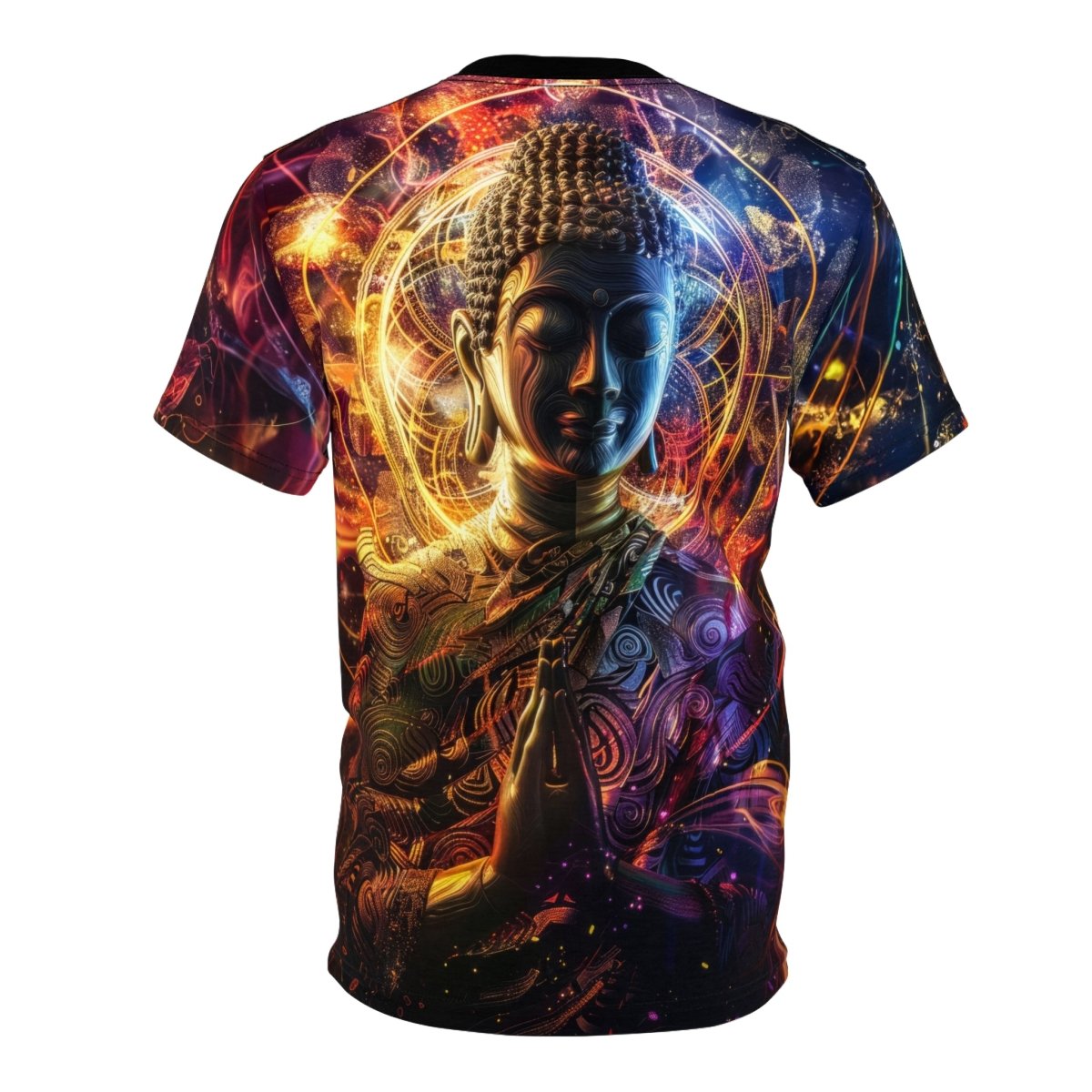 Serenity and Radiance T-Shirt (AOP) - Elegant Deer
