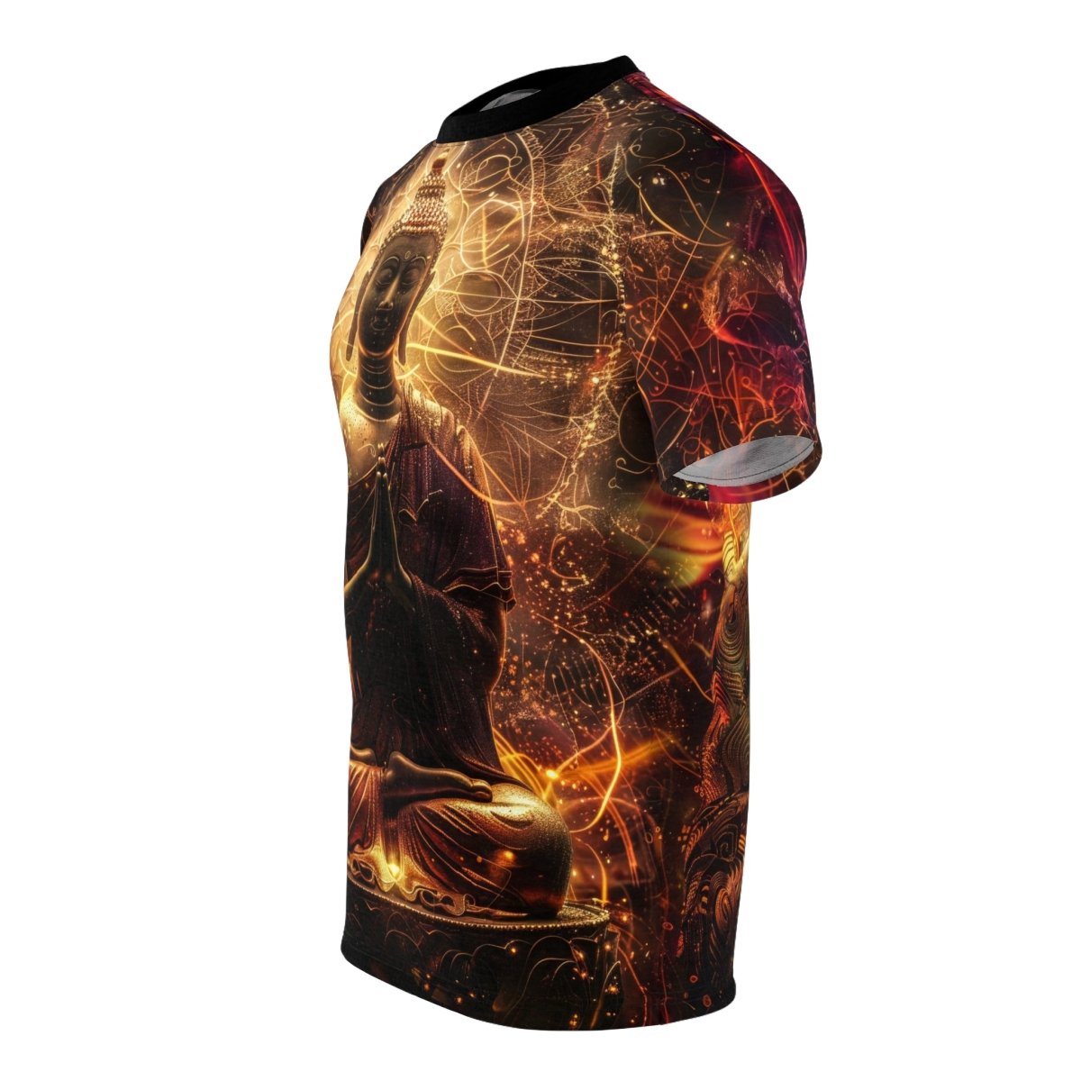 Serenity and Radiance T-Shirt (AOP) - Elegant Deer