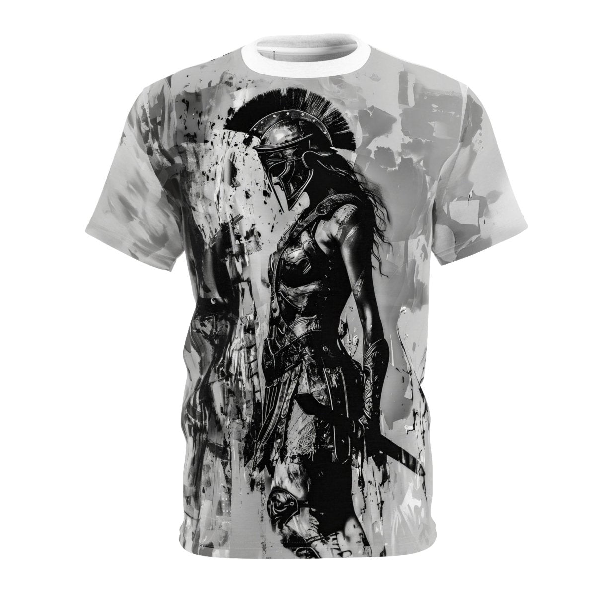 Spartan Warrior Queen T-Shirt (AOP) - Elegant Deer
