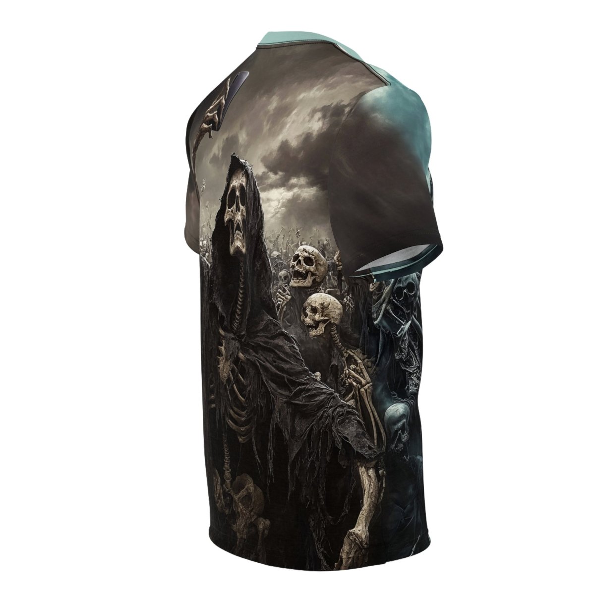 Undead Selfie - Dual - Sided AOP T-Shirt - Elegant Deer