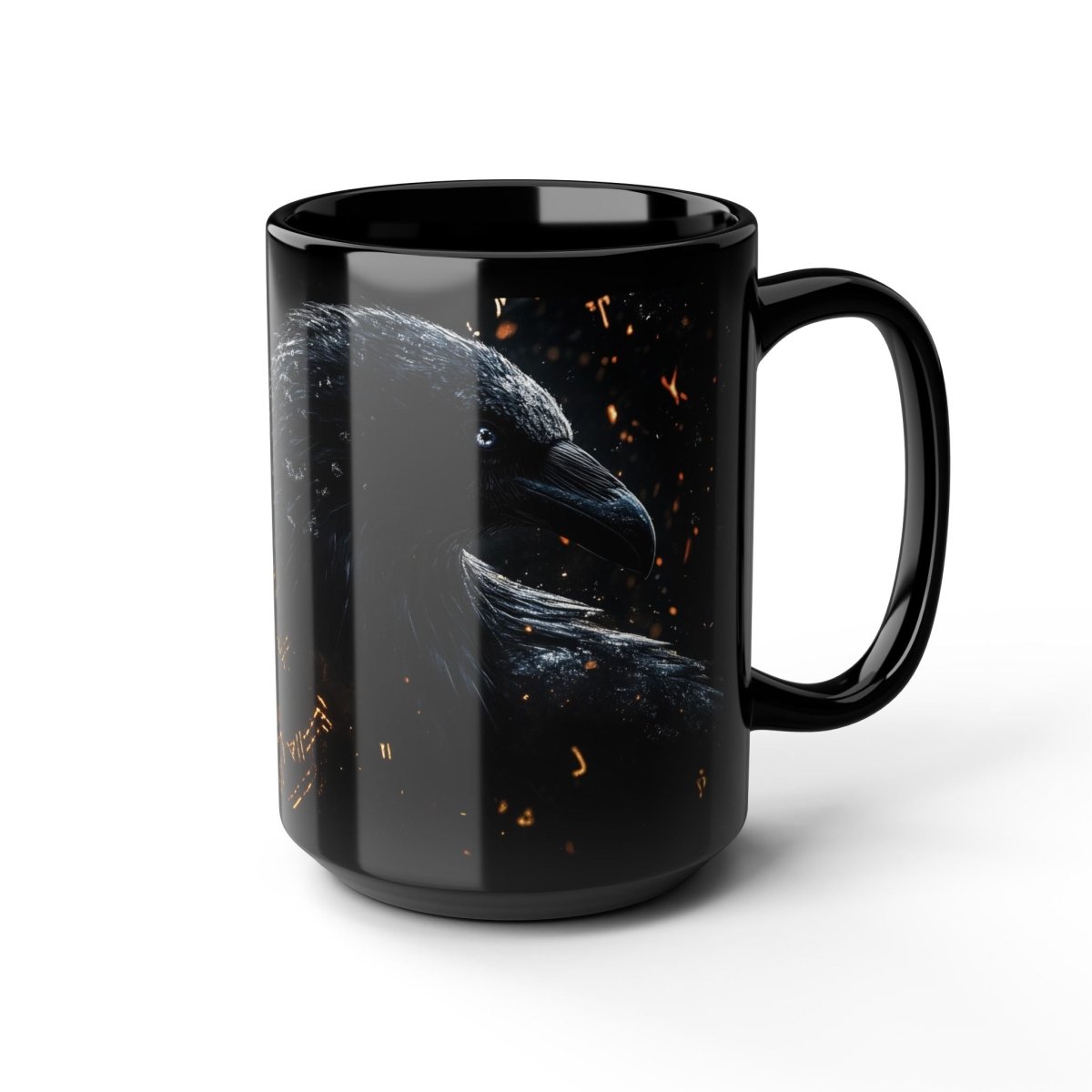 🐦‍⬛ Viking Raven – Norse Legend Mug ⚔️ - Elegant Deer