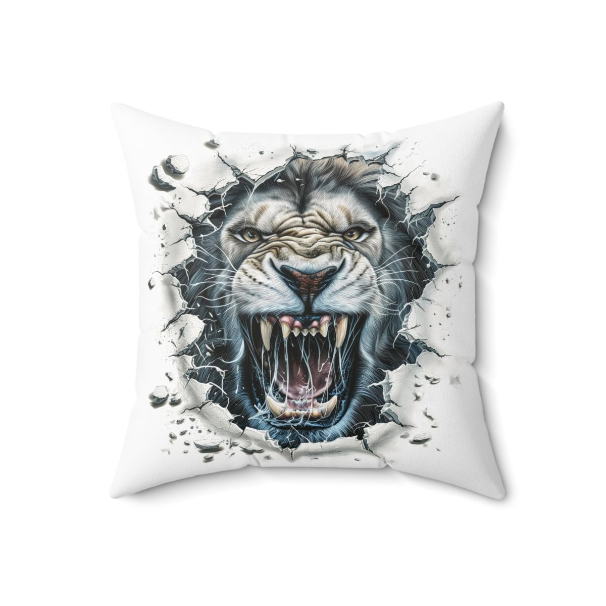 Wild Lion Pillow - Elegant Deer